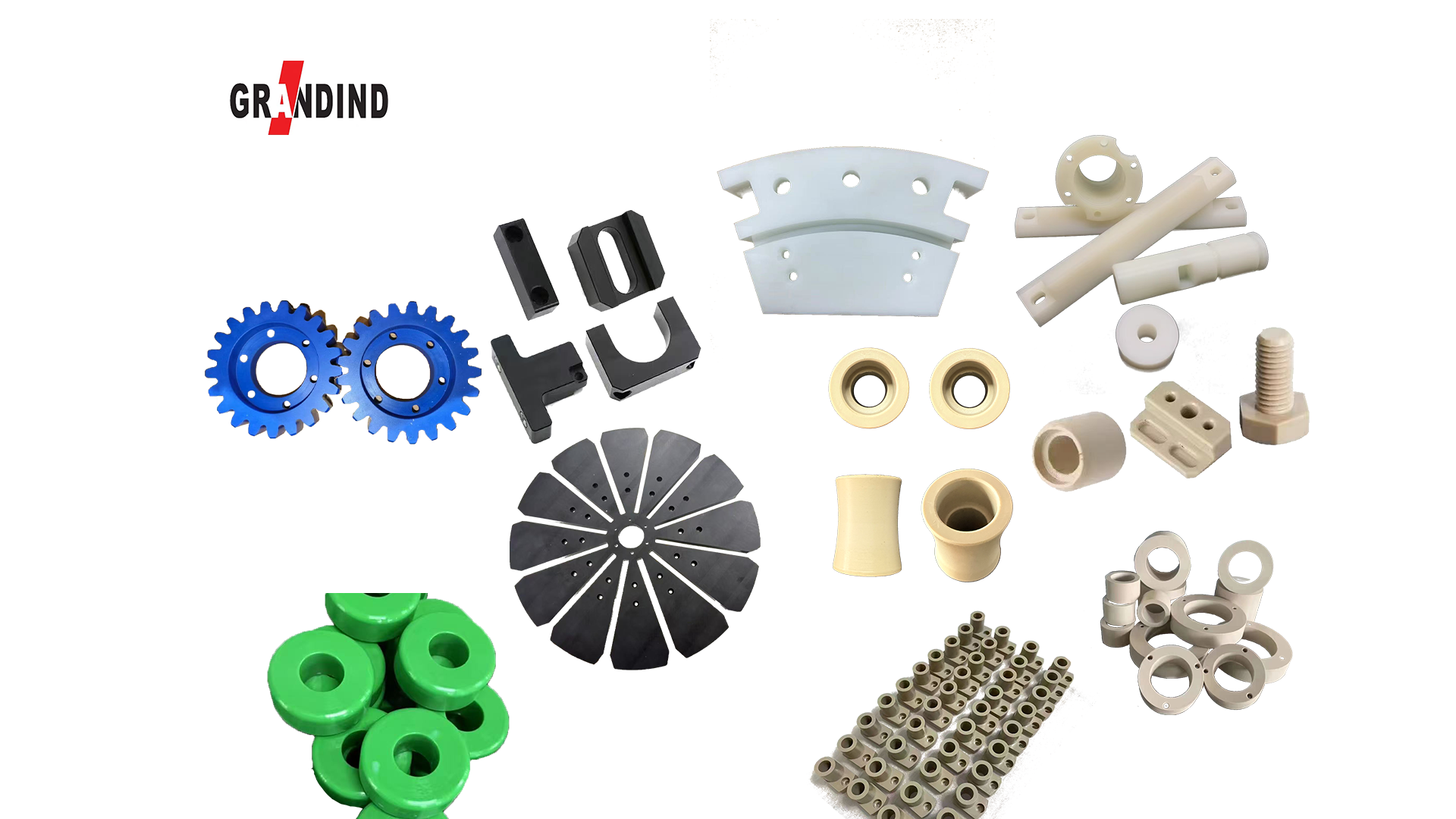 Præcisionsplastikkomponenter: PEEK, Nylon, POM CNC-dele