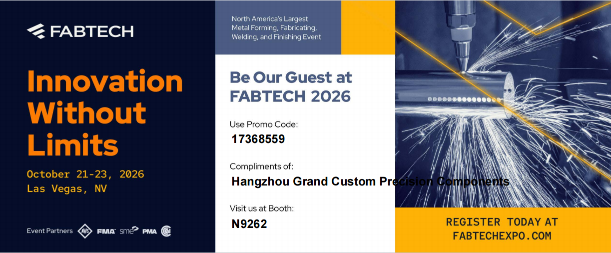 GRANDIND udstiller på FABTECH 2026 Las Vegas